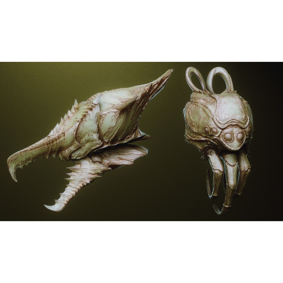iNSEKt 3D Model – High Poly Creature Parts Kitbash for Zbrush - View 26