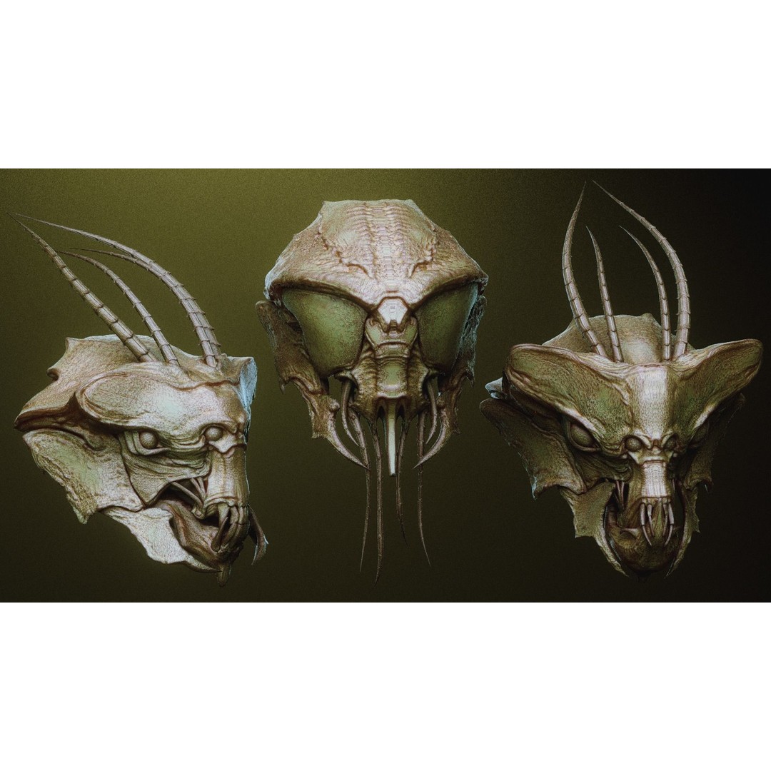 iNSEKt 3D Model – High Poly Creature Parts Kitbash for Zbrush - View 30