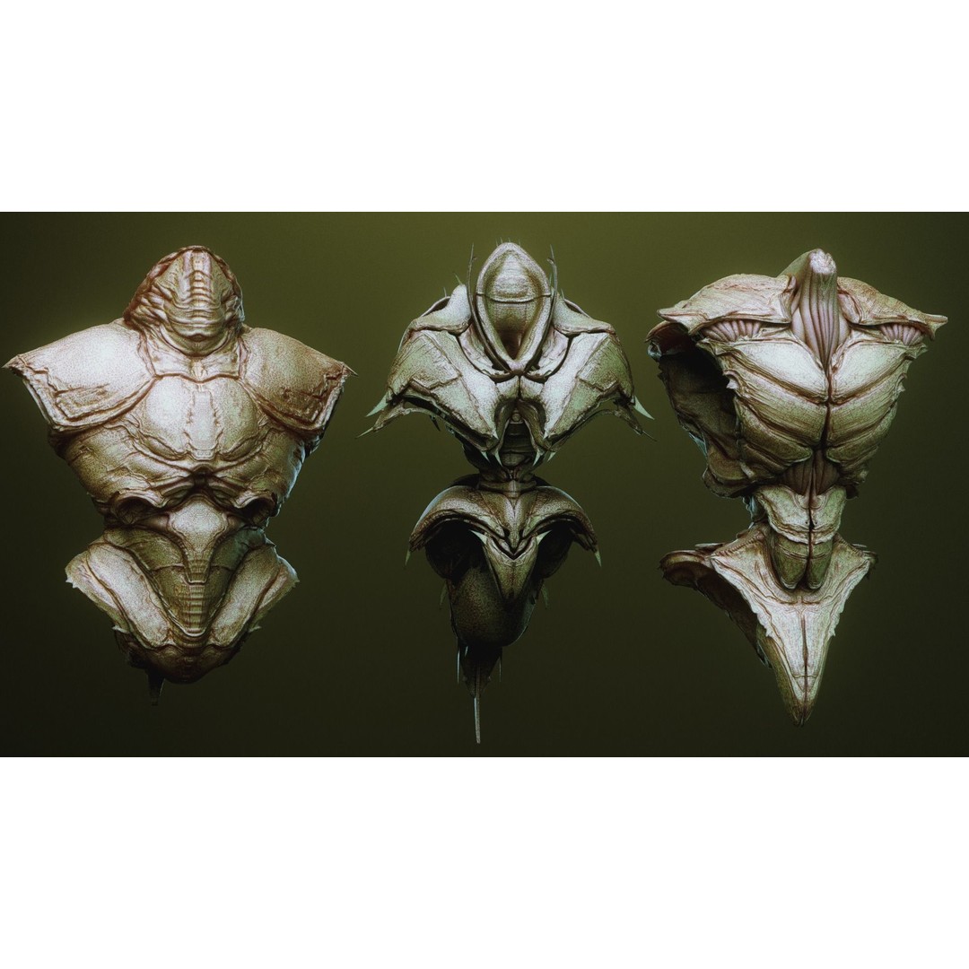iNSEKt 3D Model – High Poly Creature Parts Kitbash for Zbrush - View 59