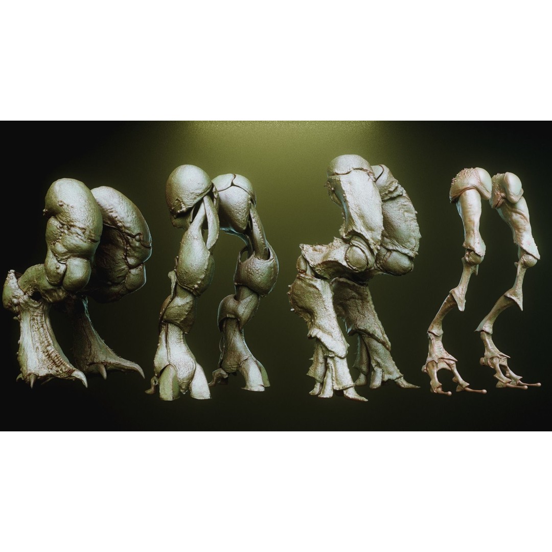 iNSEKt 3D Model – High Poly Creature Parts Kitbash for Zbrush - View 75