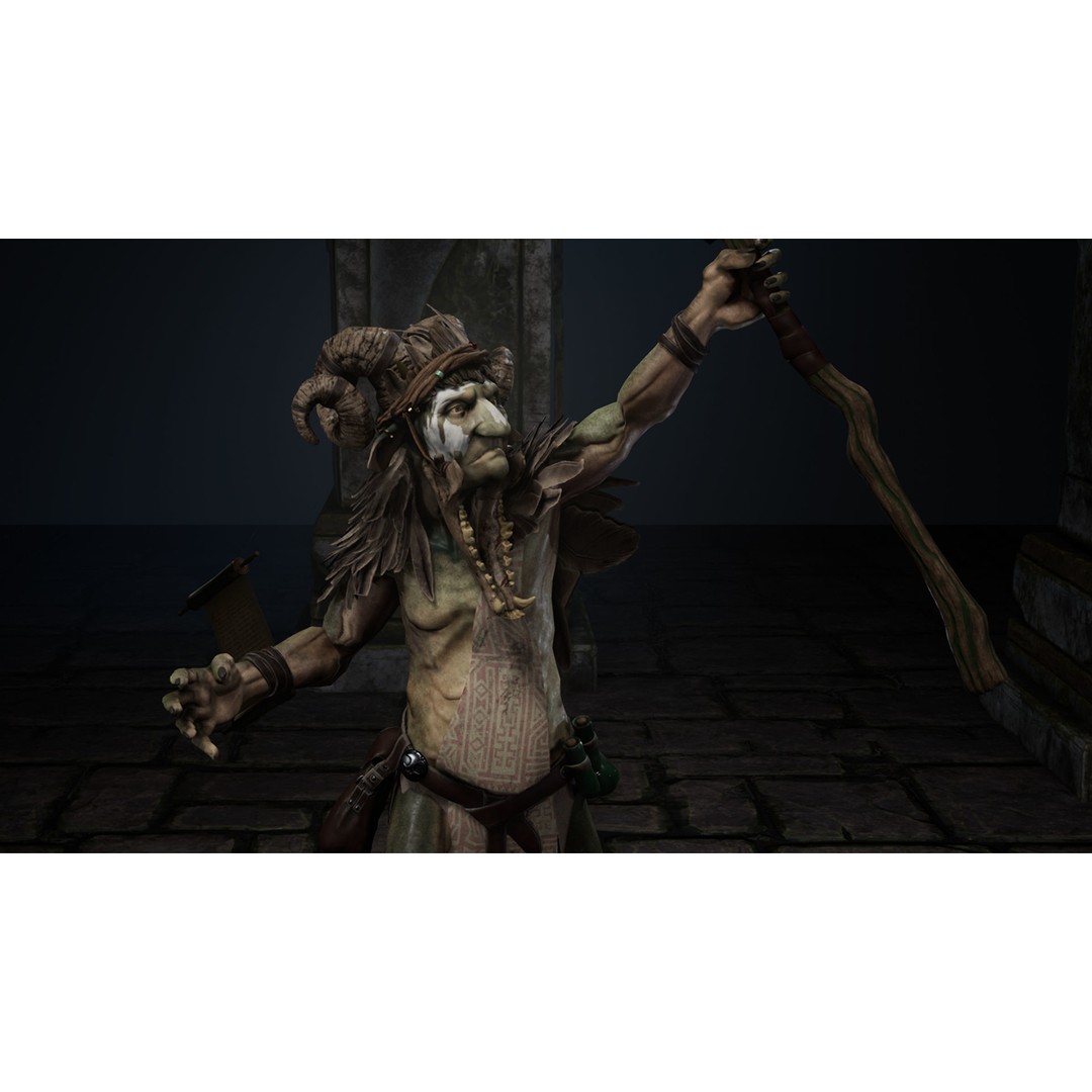 Goblin 3D Model – Low Poly Animated Character, FBX - View 5
