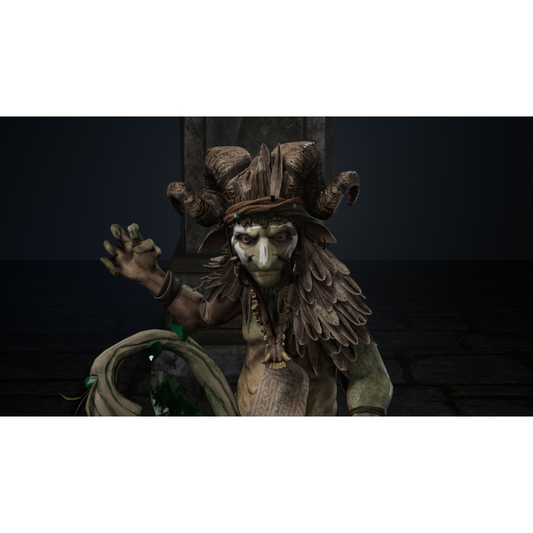Goblin 3D Model – Low Poly Animated Character, FBX - View 6