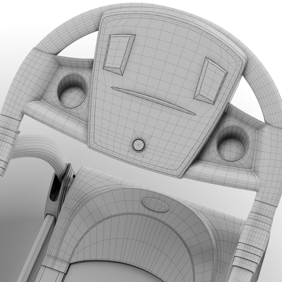 EUROFIT Pacifica Treadmill 3D Model – High Poly Fitness Equipment, FBX - View 13