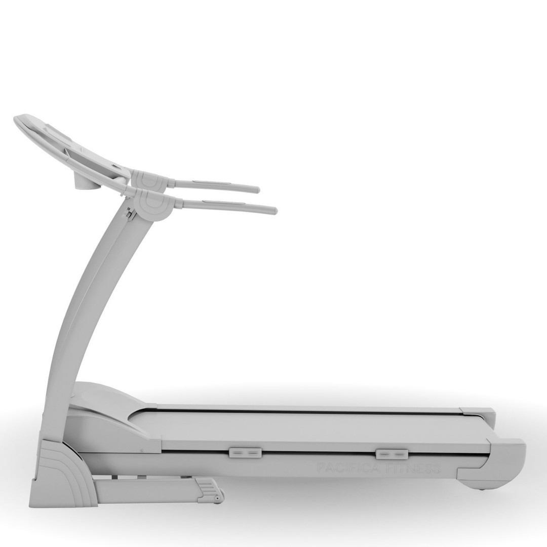 EUROFIT Pacifica Treadmill 3D Model – High Poly Fitness Equipment, FBX - View 18