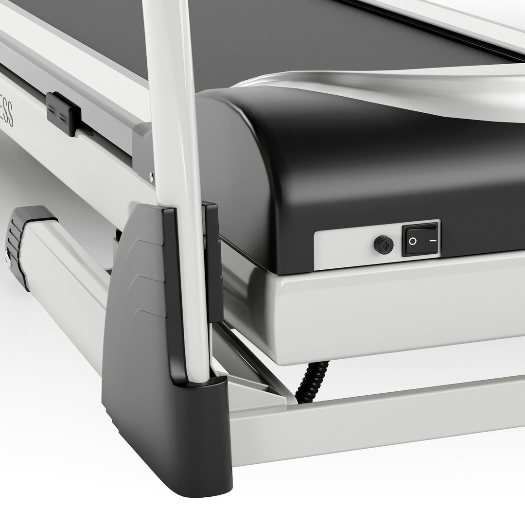 EUROFIT Pacifica Treadmill 3D Model – High Poly Fitness Equipment, FBX - View 9