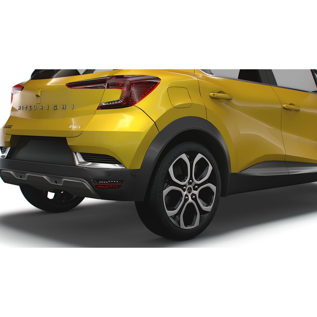 Mitsubishi ASX 2023 3D Model – High Poly Vehicle, FBX, OBJ, Game Ready - View 13