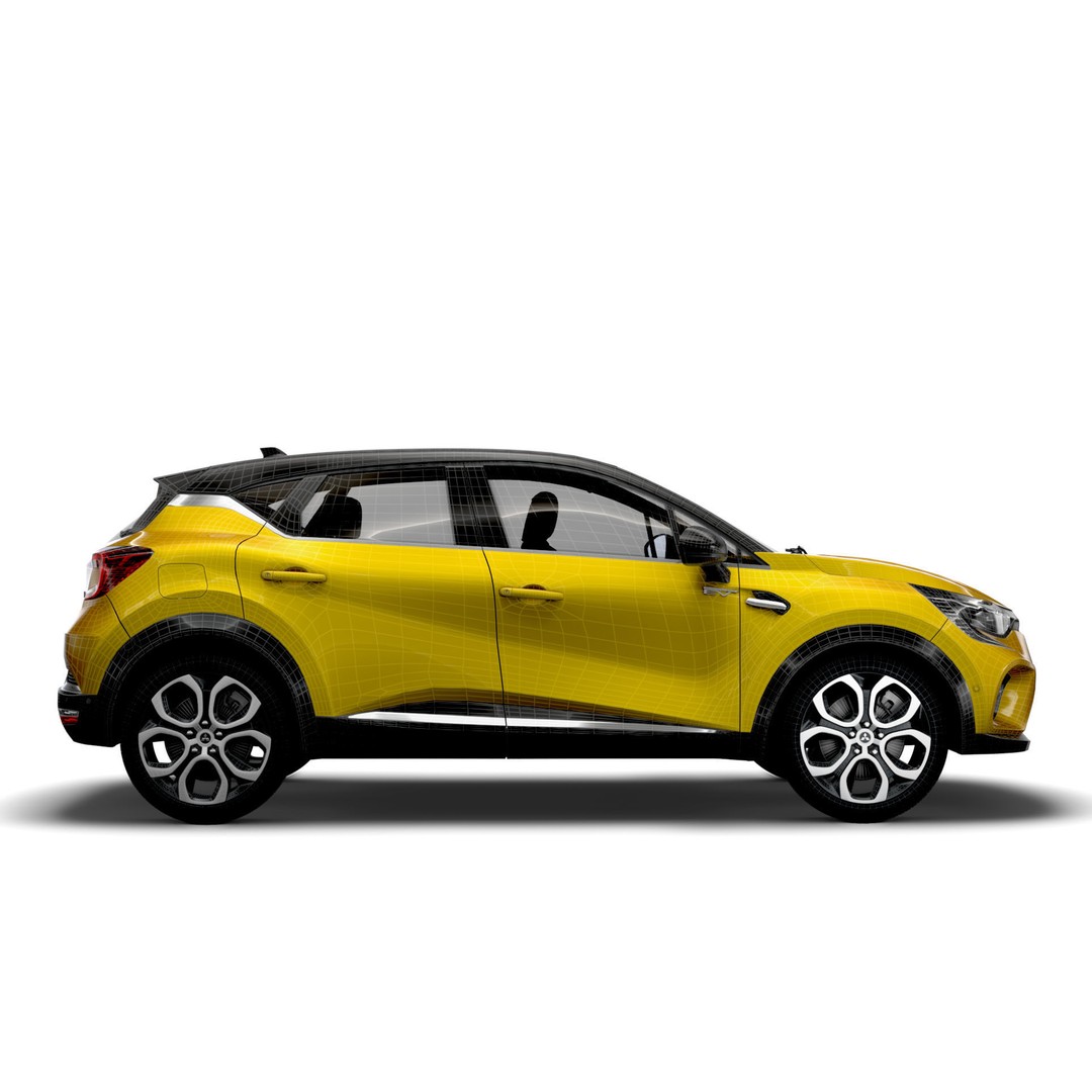 Mitsubishi ASX 2023 3D Model – High Poly Vehicle, FBX, OBJ, Game Ready - View 15