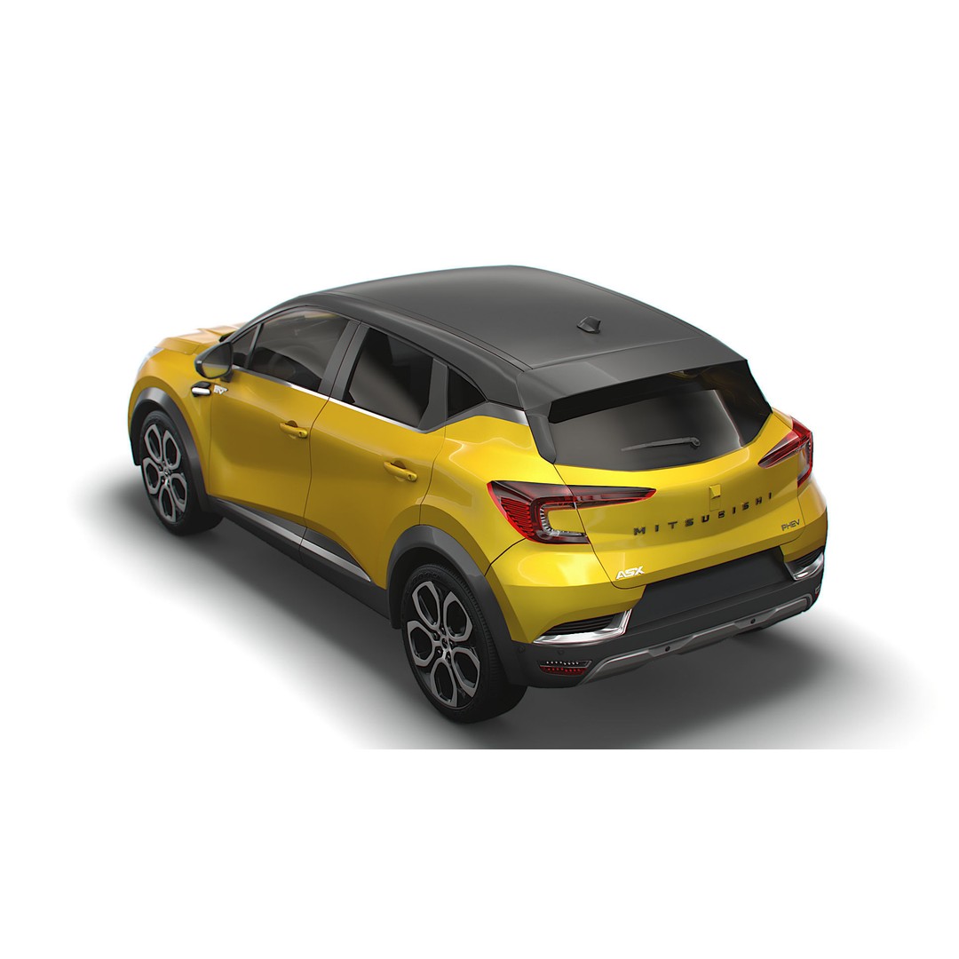Mitsubishi ASX 2023 3D Model – High Poly Vehicle, FBX, OBJ, Game Ready - View 5