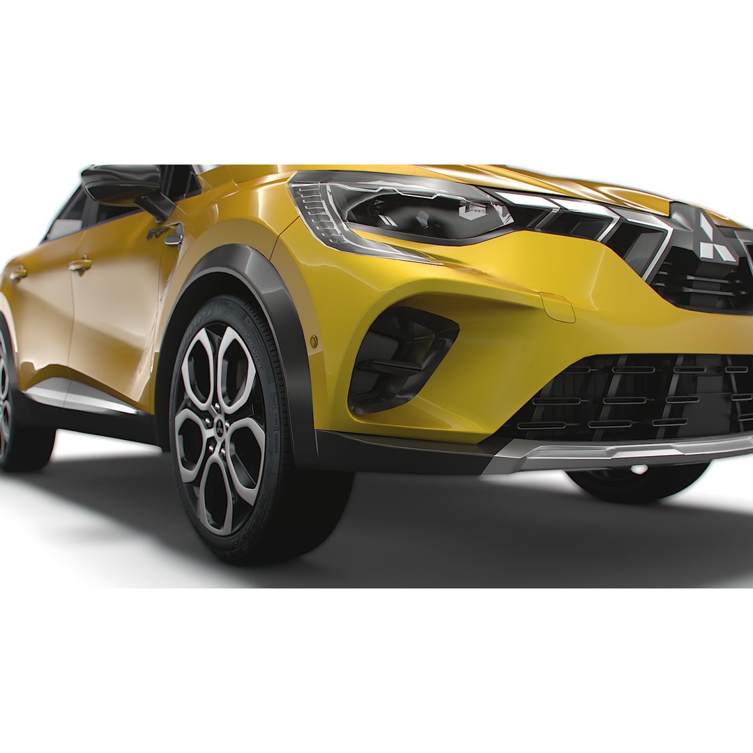 Mitsubishi ASX 2023 3D Model – High Poly Vehicle, FBX, OBJ, Game Ready - View 7
