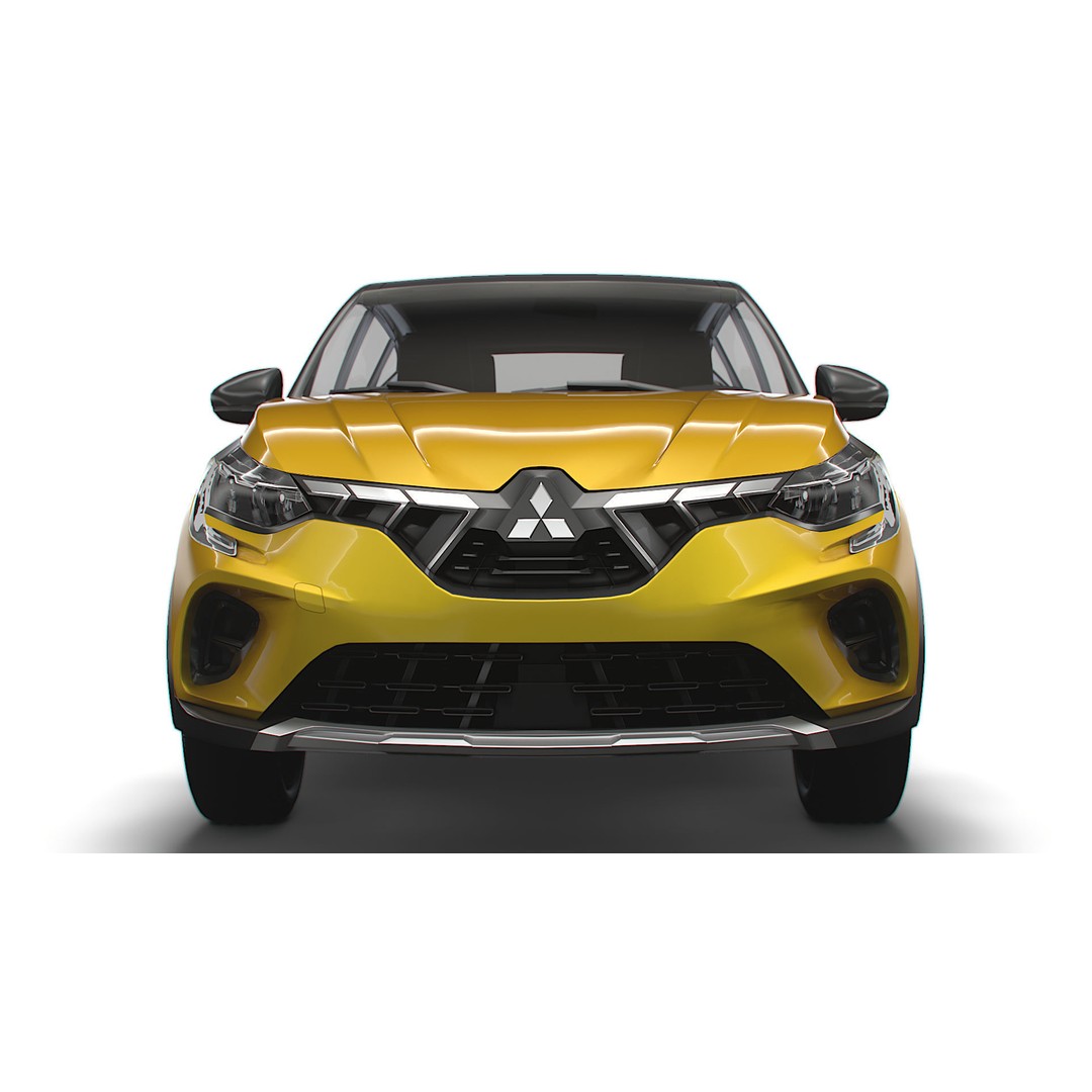 Mitsubishi ASX 2023 3D Model – High Poly Vehicle, FBX, OBJ, Game Ready - View 8