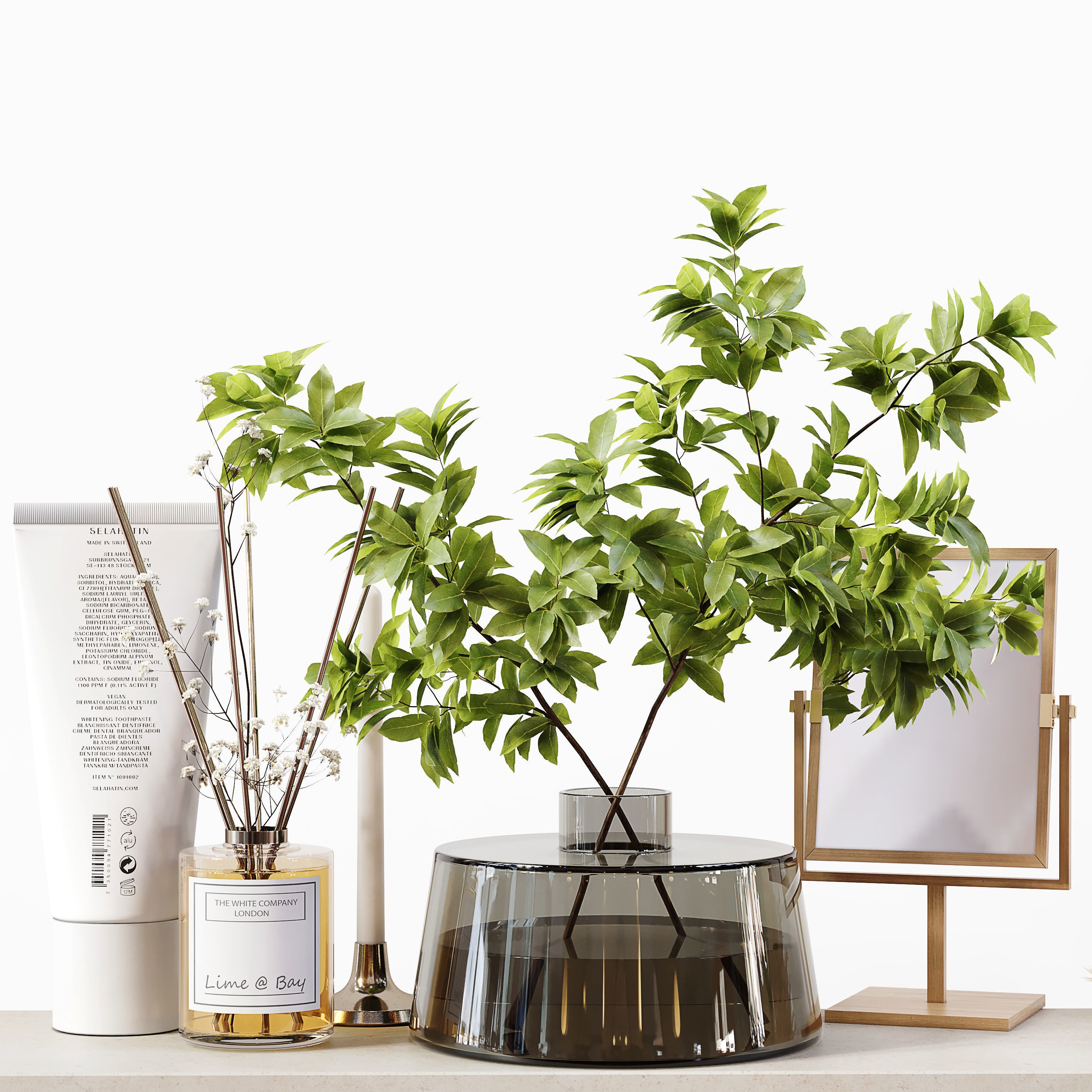 Decorative Set 174 - Low-Poly Game-Ready 3D Model