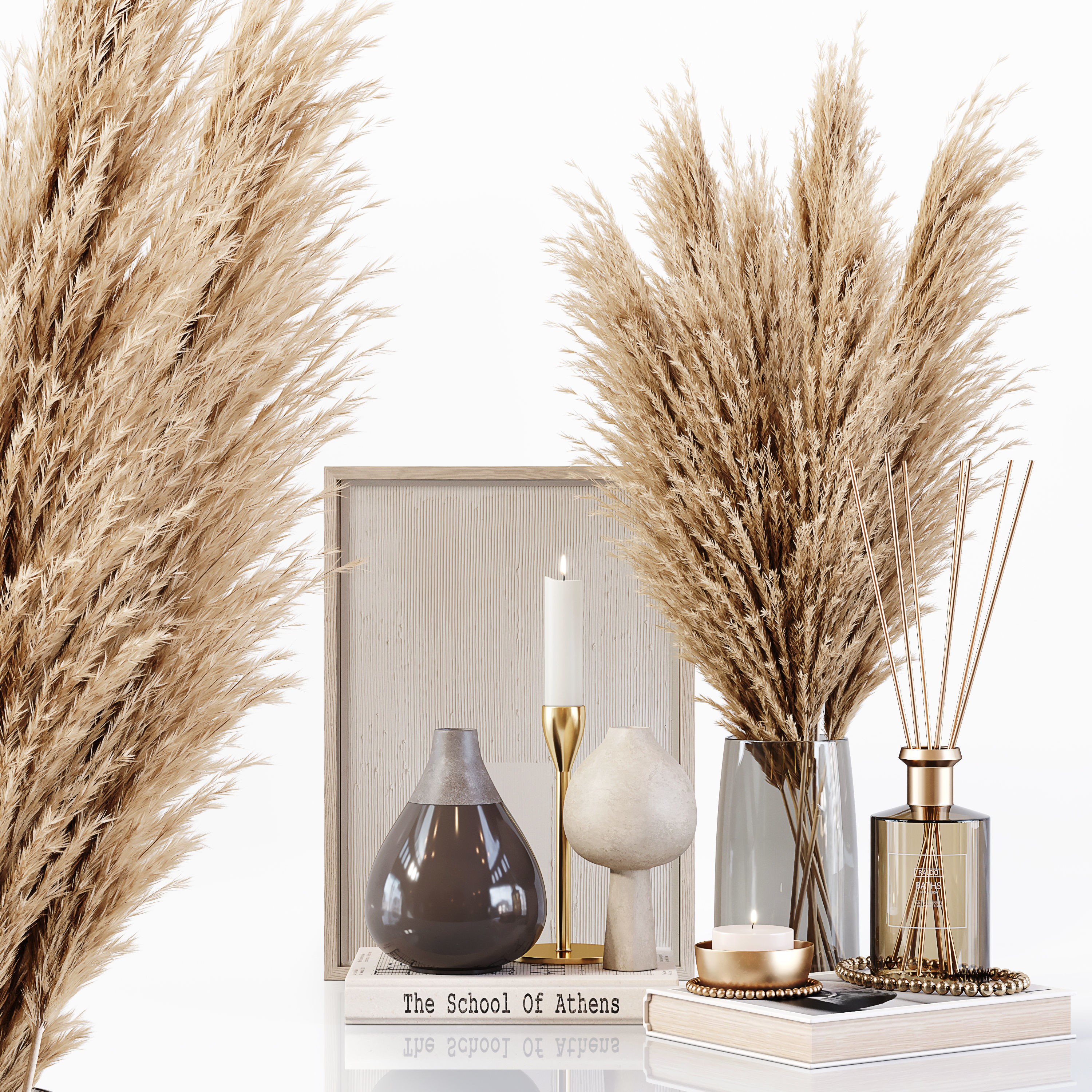 Decorative Set 174 - Low-Poly Game-Ready 3D Model - View 3