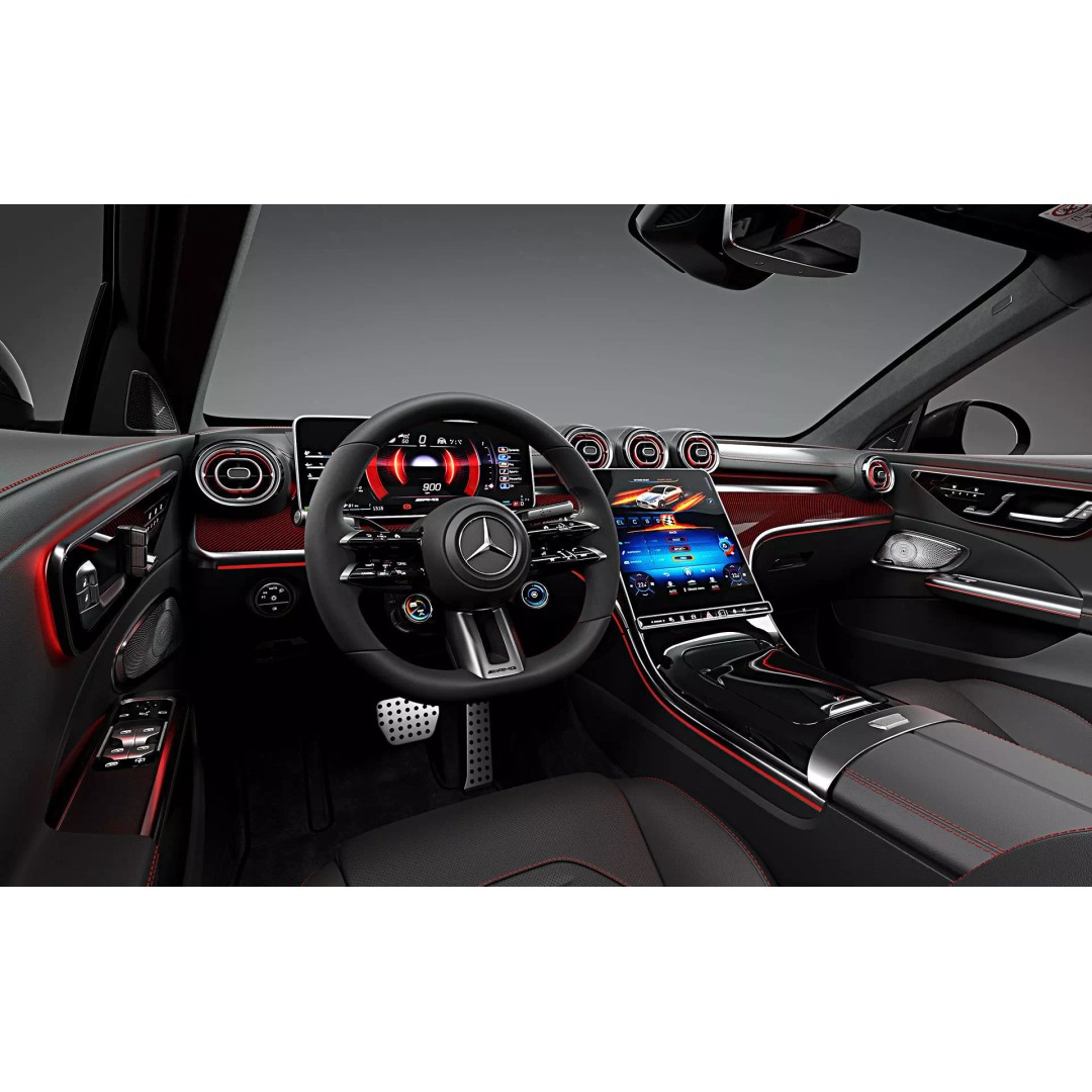 2023 Mercedes-Benz C63 S AMG E Performance F1 Edition 3D Model – High Poly Game Asset, FBX, OBJ - View 16