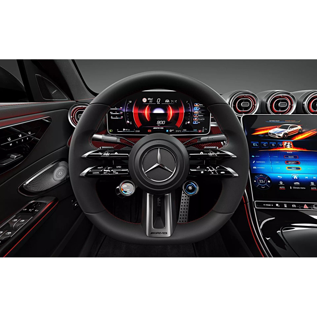 2023 Mercedes-Benz C63 S AMG E Performance F1 Edition 3D Model – High Poly Game Asset, FBX, OBJ - View 18