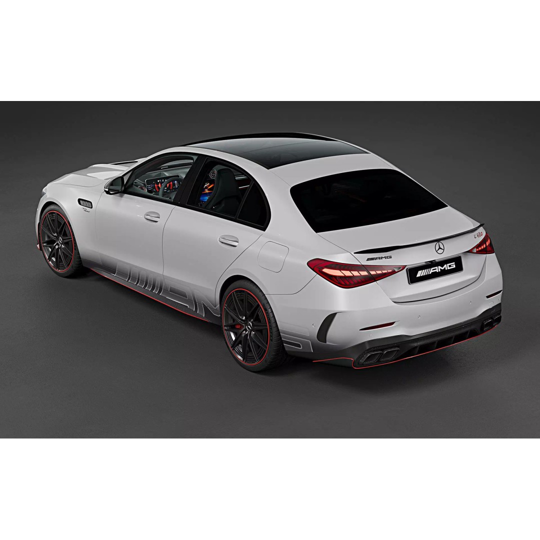 2023 Mercedes-Benz C63 S AMG E Performance F1 Edition 3D Model – High Poly Game Asset, FBX, OBJ - View 7