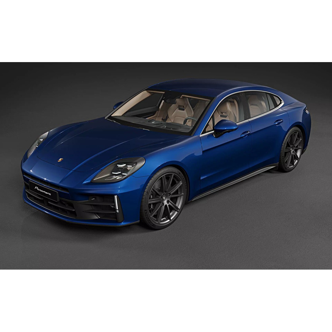 2024 Porsche Panamera 4 3D Model – High Poly Game-Ready Asset, FBX, OBJ - View 8