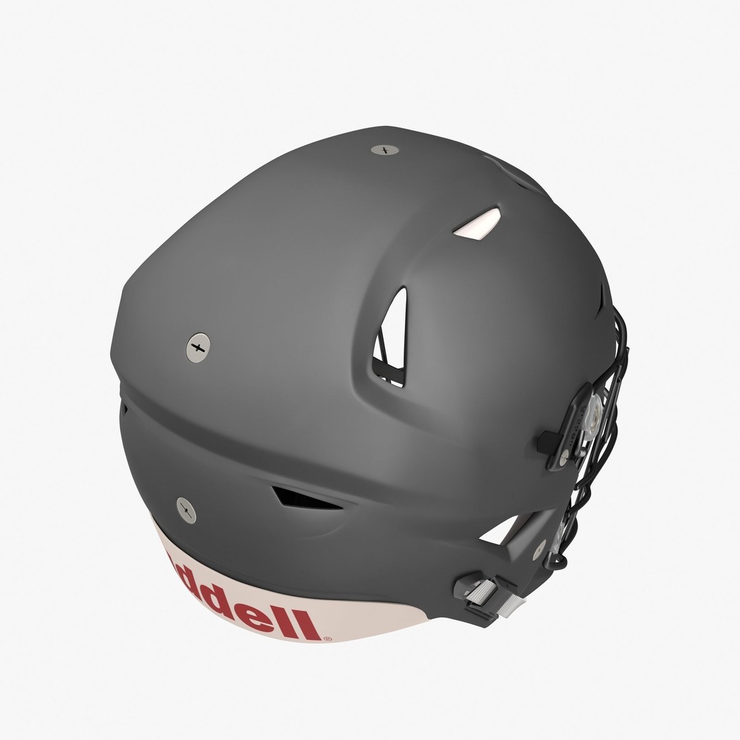Riddel Speedflex Helmet 3D Model – Low Poly Game Asset, PBR Textures - View 11