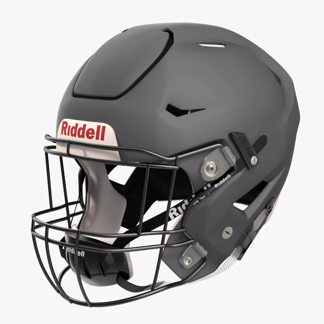 Riddel Speedflex Helmet 3D Model – Low Poly Game Asset, PBR Textures - View 2