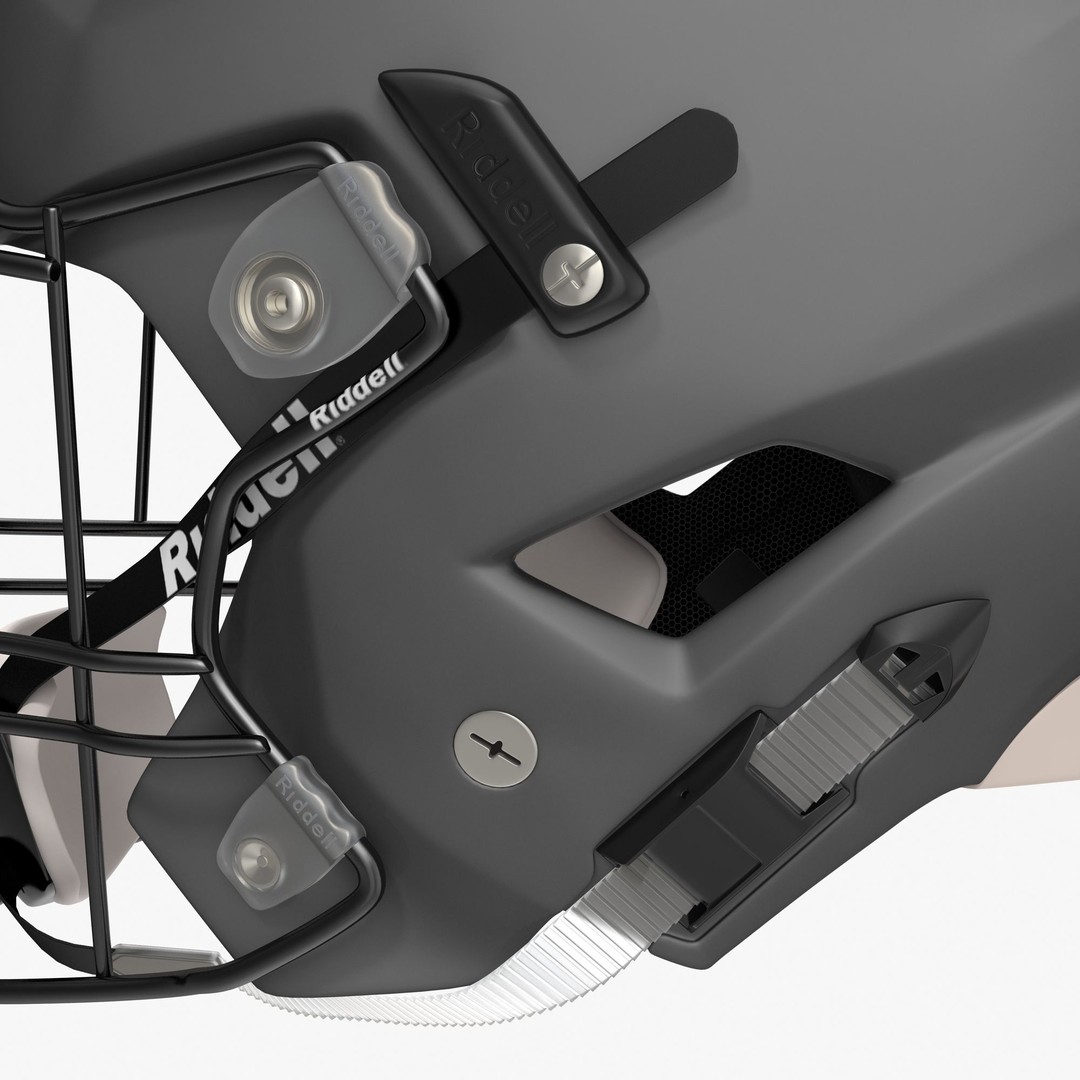 Riddel Speedflex Helmet 3D Model – Low Poly Game Asset, PBR Textures - View 20