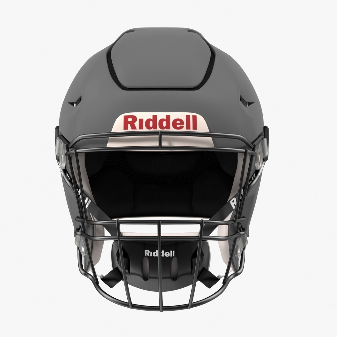 Riddel Speedflex Helmet 3D Model – Low Poly Game Asset, PBR Textures - View 5