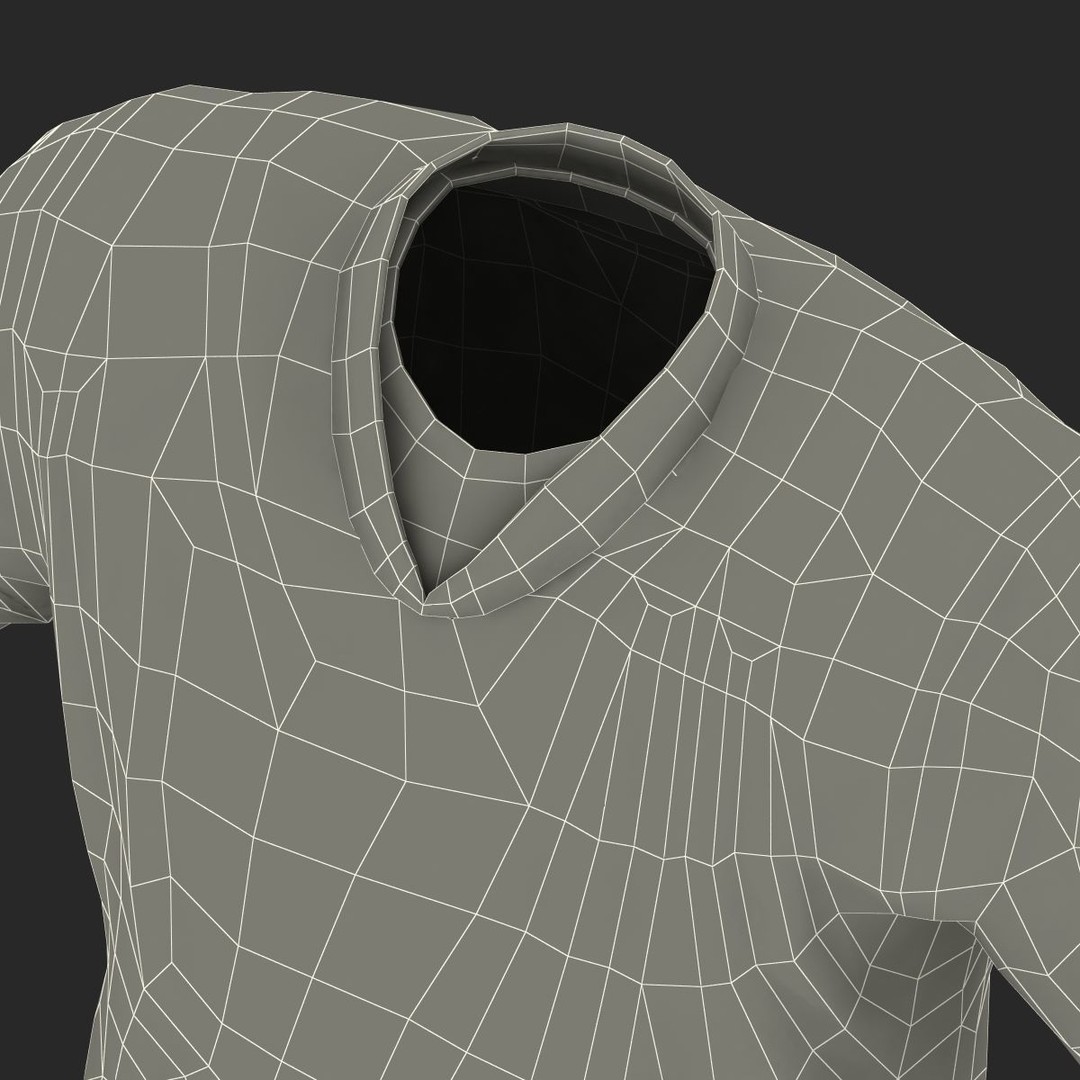 Detroit Red Wings Hockey Jersey 3D Model – High Quality PBR Textured Asset