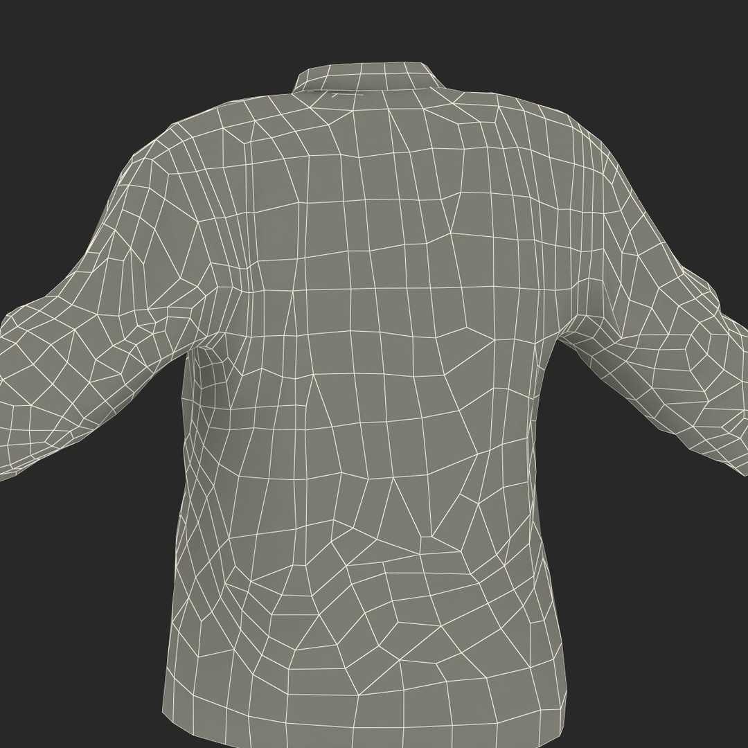 Detroit Red Wings Hockey Jersey 3D Model – High Quality PBR Textured Asset - View 20