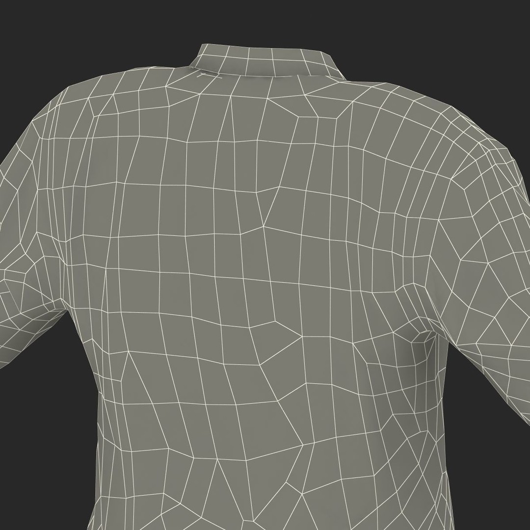 Detroit Red Wings Hockey Jersey 3D Model – High Quality PBR Textured Asset - View 21