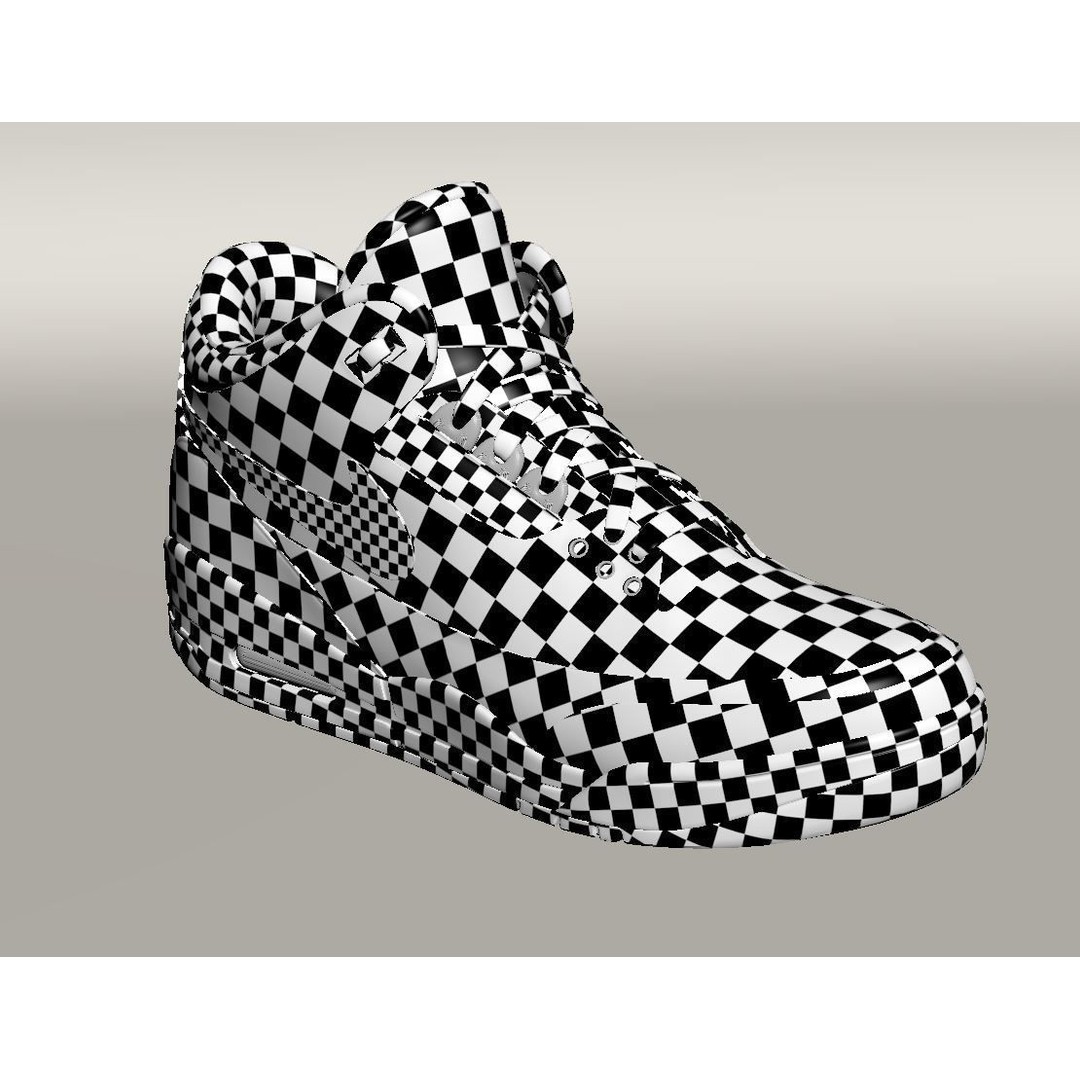 Nike Air Jordan 3 3D Model – Photorealistic Game Asset, FBX, OBJ