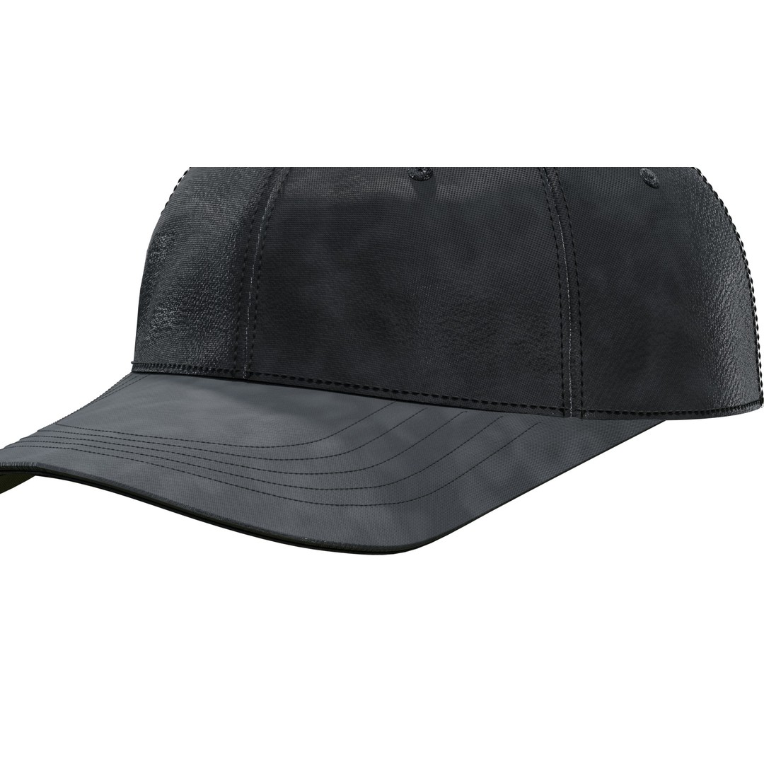Baseball Cap 3D Model – High Quality Textured Game Asset, FBX, OBJ - View 11