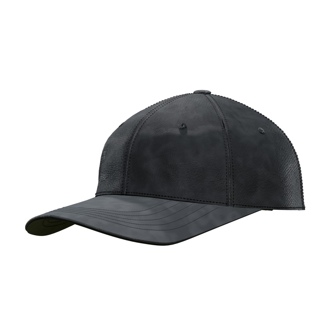 Baseball Cap 3D Model – High Quality Textured Game Asset, FBX, OBJ - View 15
