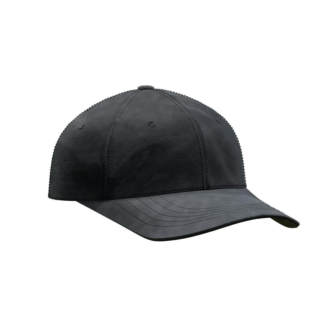 Baseball Cap 3D Model – High Quality Textured Game Asset, FBX, OBJ - View 3