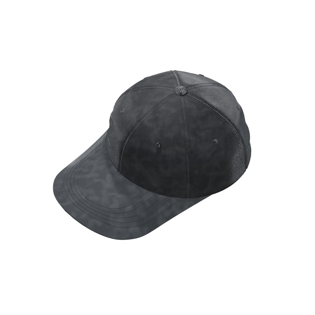Baseball Cap 3D Model – High Quality Textured Game Asset, FBX, OBJ - View 5