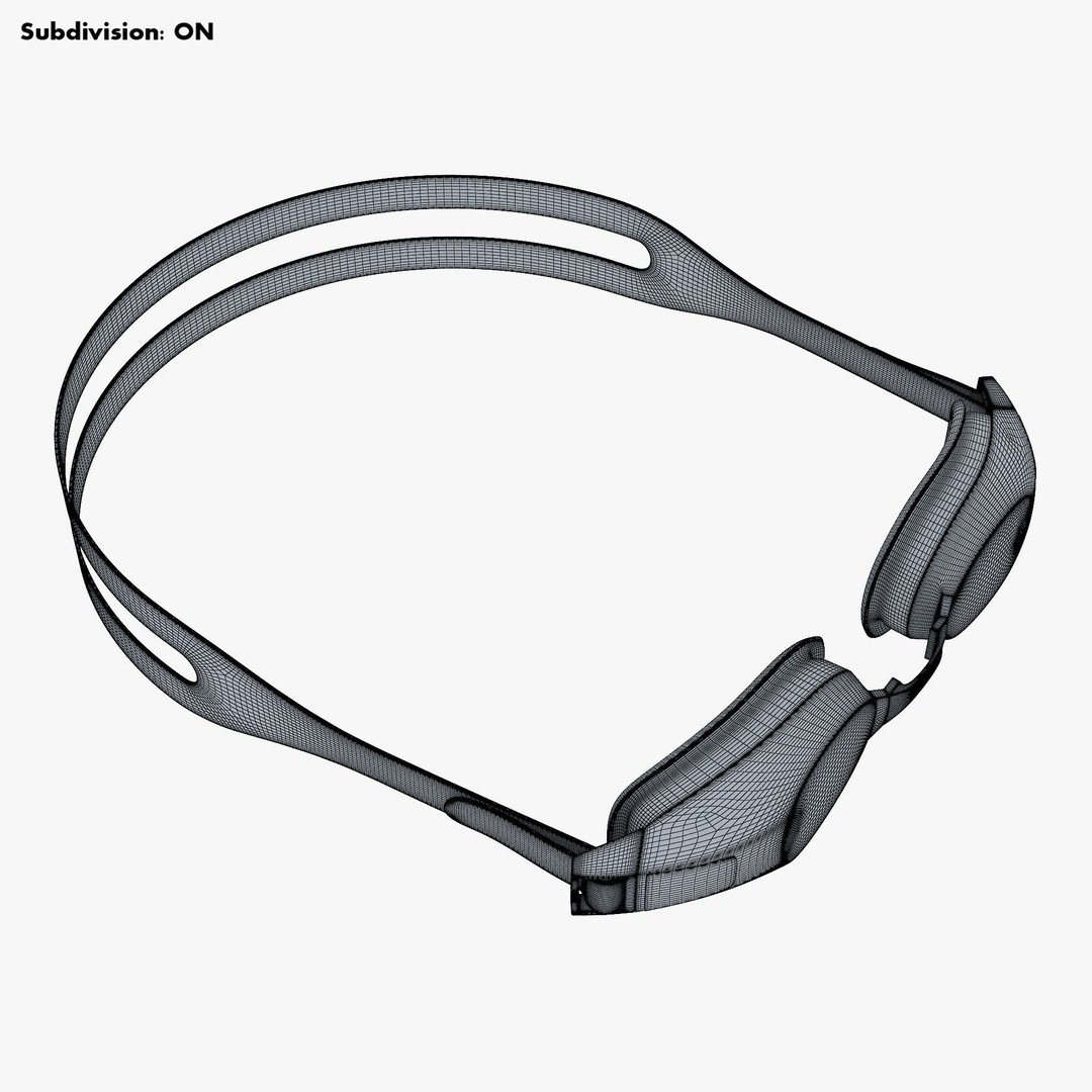Swim Goggles 3D Model – High-Quality PBR Asset for Rendering - View 16