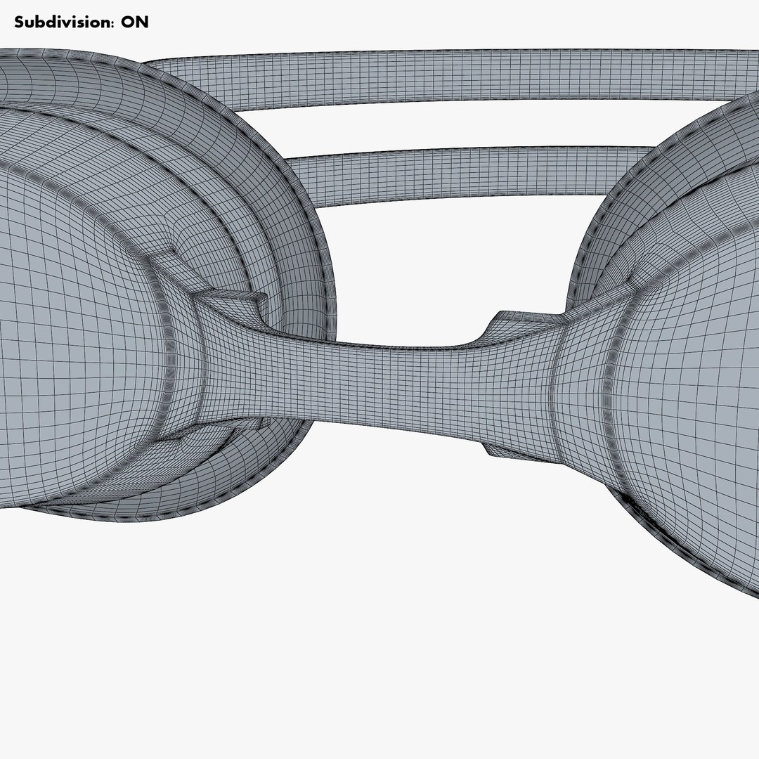 Swim Goggles 3D Model – High-Quality PBR Asset for Rendering - View 26