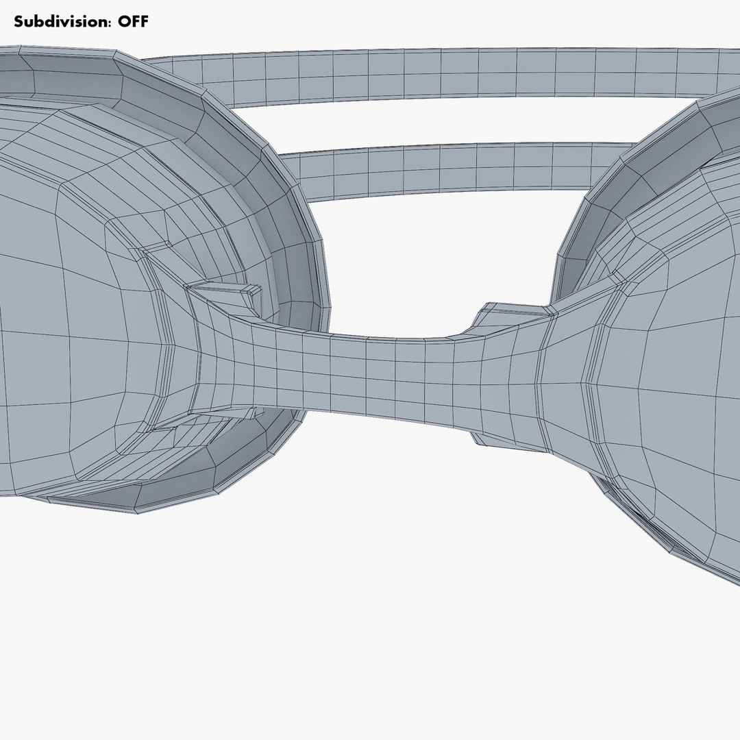 Swim Goggles 3D Model – High-Quality PBR Asset for Rendering - View 27