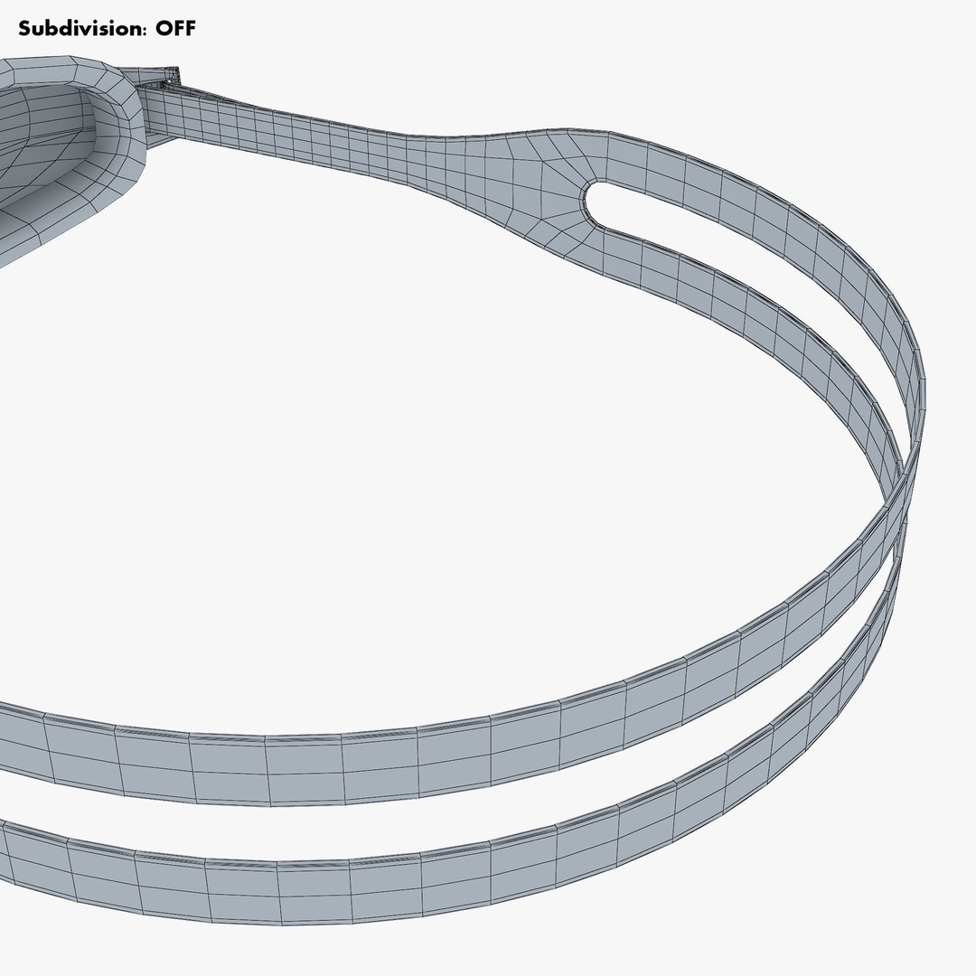 Swim Goggles 3D Model – High-Quality PBR Asset for Rendering - View 31