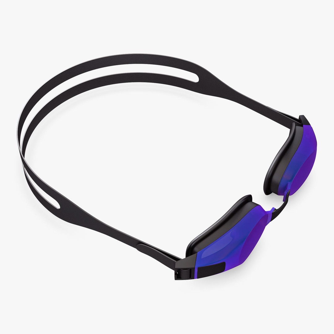 Swim Goggles 3D Model – High-Quality PBR Asset for Rendering - View 4