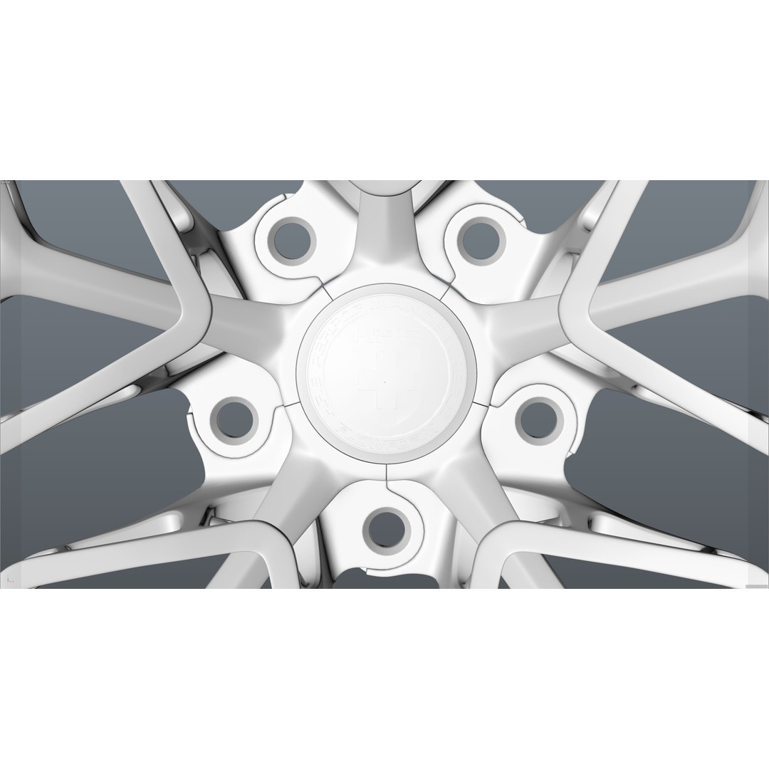 HRE 3D Model – Low Poly Vehicle Part with PBR Textures, FBX - View 22
