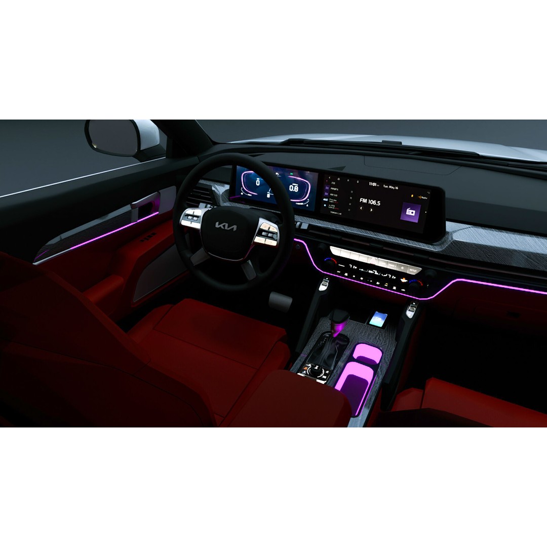 2025 Kia Telluride S 3D Model – High Poly Vehicle, FBX, OBJ, PBR - View 6