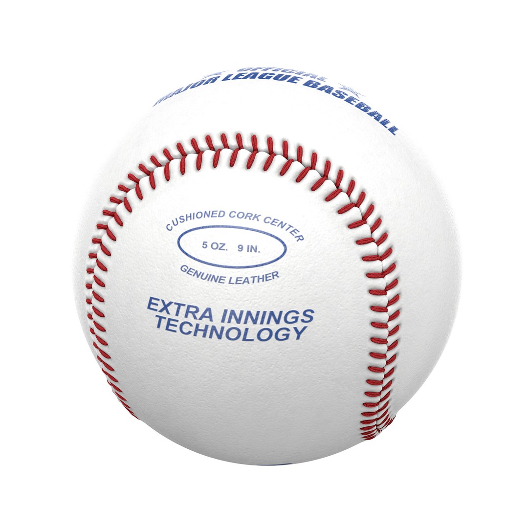 Baseball 3D Model – Photorealistic High Poly Asset, FBX, OBJ - View 16