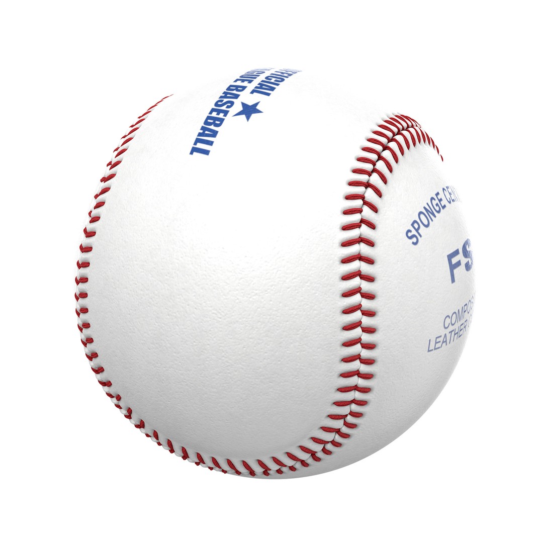 Baseball 3D Model – Photorealistic High Poly Asset, FBX, OBJ - View 25