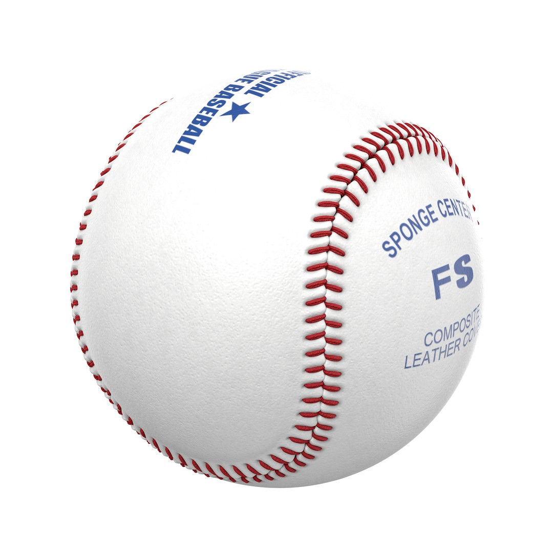 Baseball 3D Model – Photorealistic High Poly Asset, FBX, OBJ - View 26