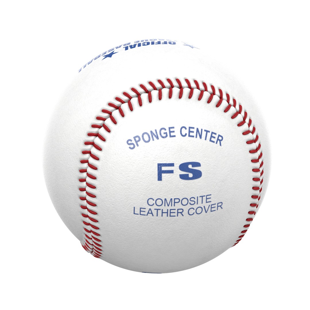 Baseball 3D Model – Photorealistic High Poly Asset, FBX, OBJ - View 30