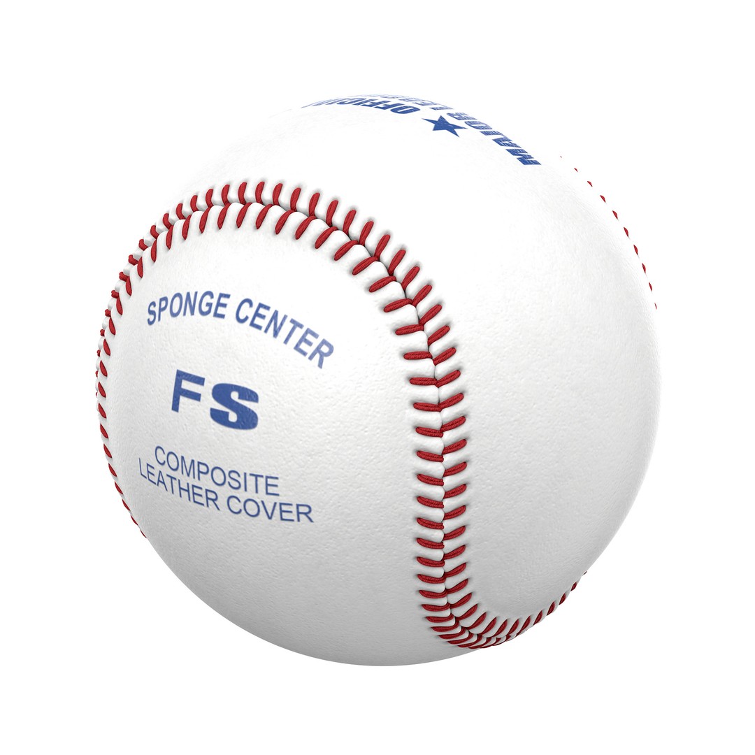 Baseball 3D Model – Photorealistic High Poly Asset, FBX, OBJ - View 34