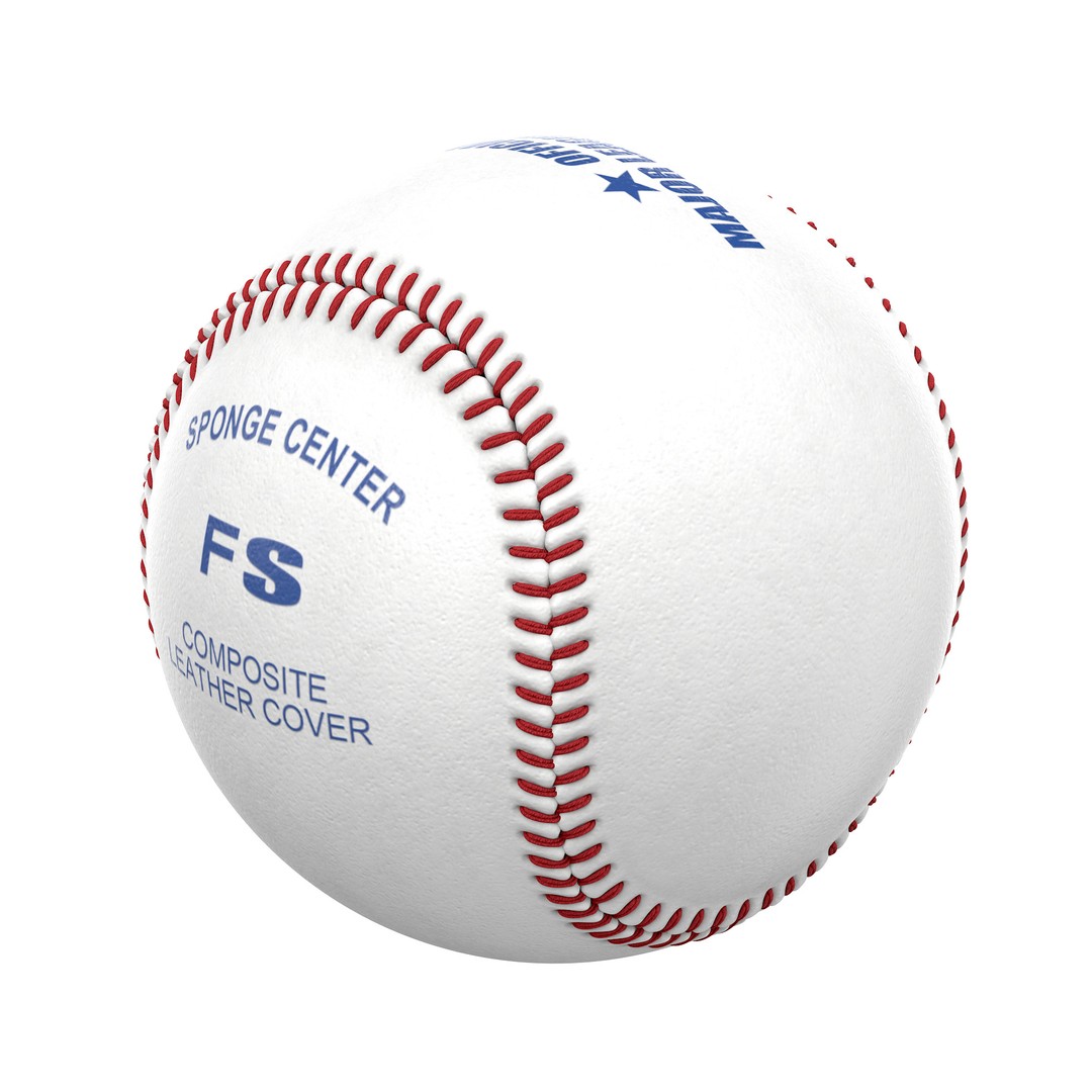Baseball 3D Model – Photorealistic High Poly Asset, FBX, OBJ - View 35