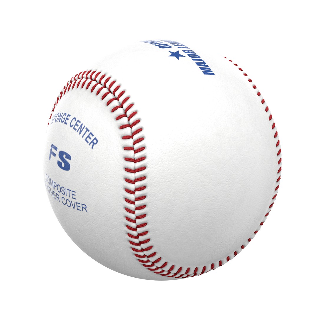 Baseball 3D Model – Photorealistic High Poly Asset, FBX, OBJ - View 36