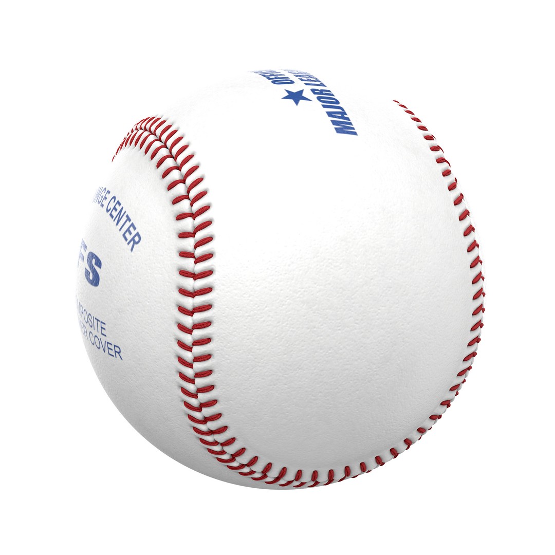 Baseball 3D Model – Photorealistic High Poly Asset, FBX, OBJ - View 37