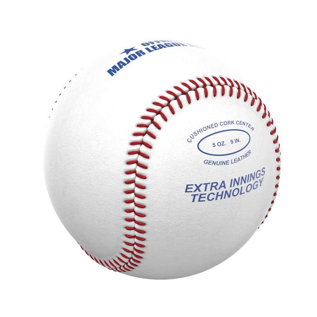 Baseball 3D Model – Photorealistic High Poly Asset, FBX, OBJ - View 44