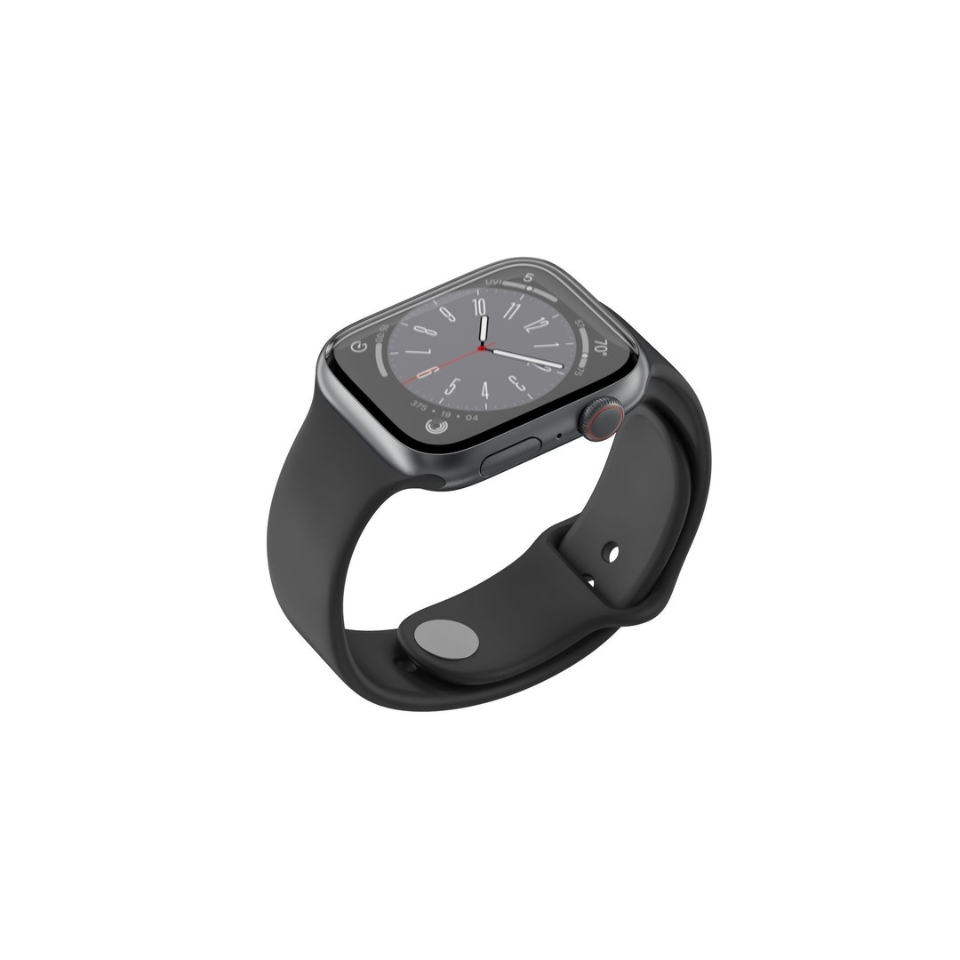 Apple Watch Series 8 3D Model – High Quality PBR Game Asset, FBX, OBJ - View 11