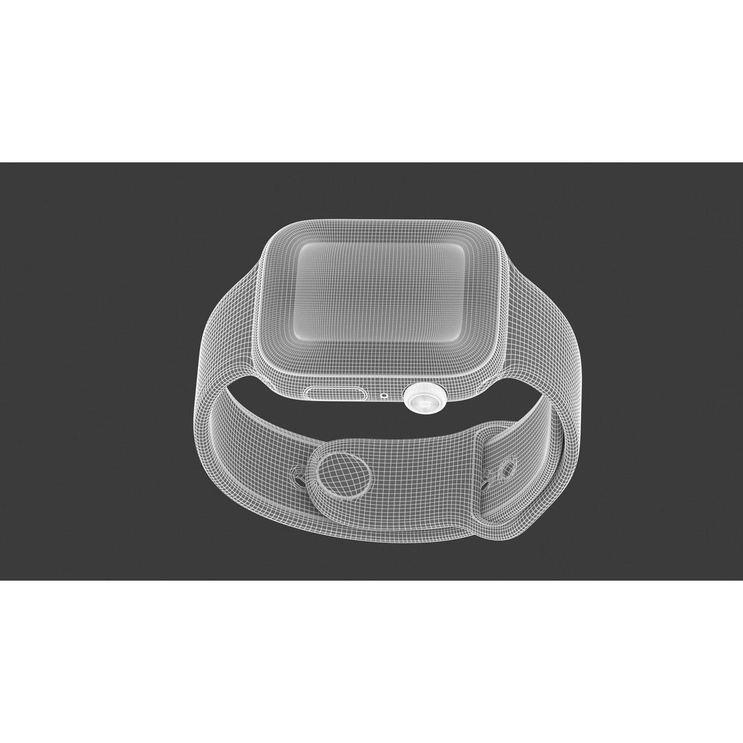 Apple Watch Series 8 3D Model – High Quality PBR Game Asset, FBX, OBJ - View 19